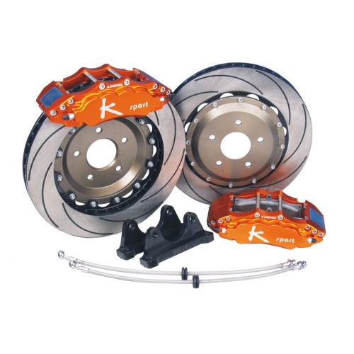 Ksport Astra H Sport Hatch 8 pot Calipers 356mm Brake Kit, Ksport